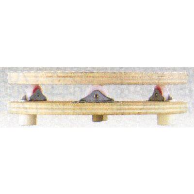 回転台 製菓用品 木製 デコ回転台 21ｃｍ  1-1063-1201_1
