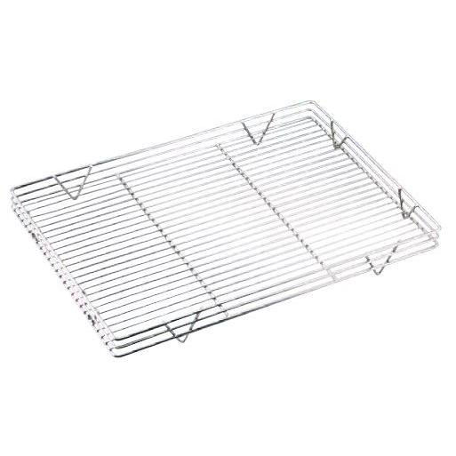 製菓用品 18-8ふち付角網 大 9-1145-0301