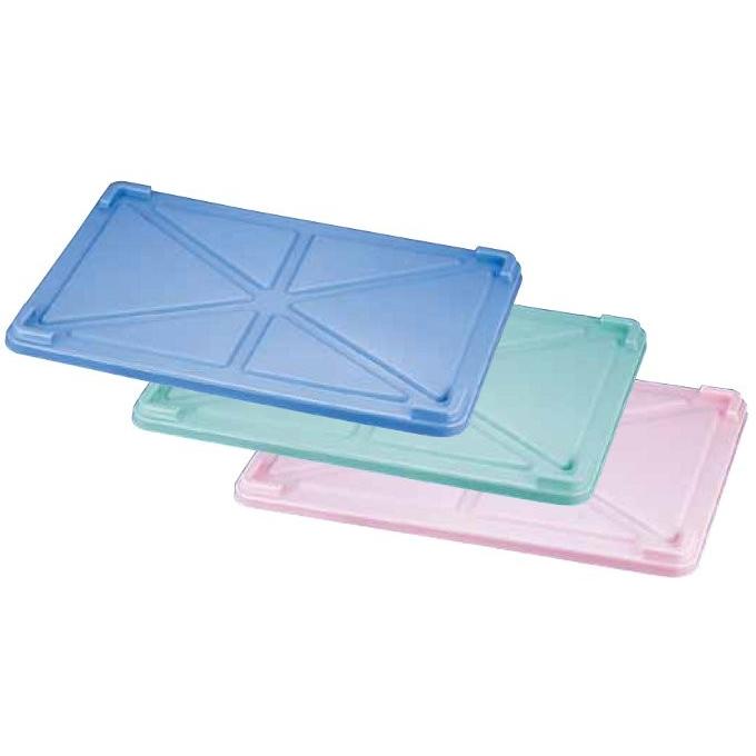 蓋4枚と番重 12個セット 業務用 番重 サンコー PPカラー番重用蓋 番重用/業務用 1-0149-04 : 料理