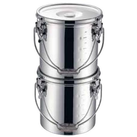 新品‼️クロムステンレス製 IH対応 スタッキング角型給食缶 Wハンドル