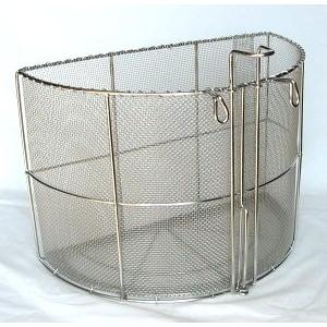 ざる 18-8 スープ取りざる半円 27ｃｍ用/寸胴鍋用8メッシュ 1-0445-0101