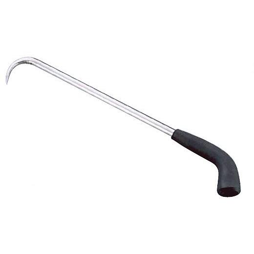 鯨カギ エラストマーゴム柄 ステンレス手鉤36ｃｍ 9-0532-1102