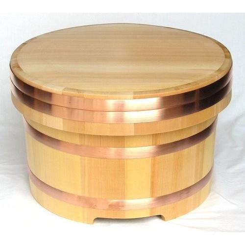 おひつ 江戸びつ（サワラ）18ｃｍ3.5合用  1-0704-1101