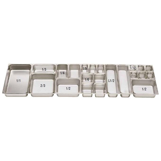 ホテルパン 18-8ホテルパン2100シリーズ 1/12 65mm 日本製 1-0121