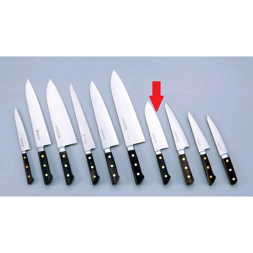 正広 本職用日本鋼 三徳型 13023 17.5cm 【公式通販】