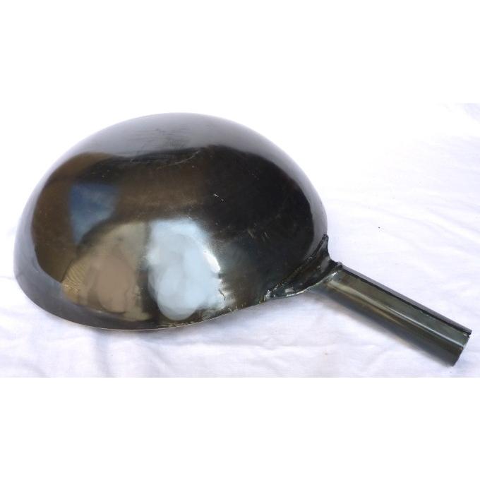 中華鍋 山田工業所 鉄 打出片手中華鍋36cm（板厚1.6mm） 1-0426-0805