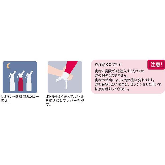 エスプーマ スパークリング（CO2エスプーマ）L ステンレス 1