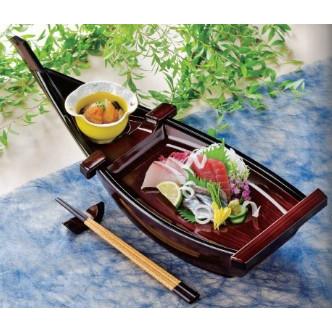 福井クラフト 舟盛り 器 磯舟 大 新溜1〜2人用 ABS樹脂48cm f8-396-2