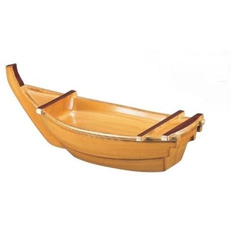 福井クラフト 舟盛器 快慶盛舟 白木（1〜2人用） ABS樹脂35cm f8