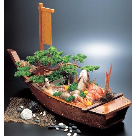 舟盛り器 木製3尺焼杉大漁舟91cm f8-595-3 : 料理道具のフクジネット