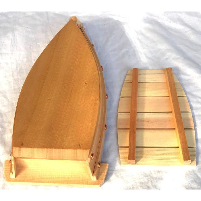 舟盛り 器 木製尺7川舟51cm f8-594-6 : 料理道具のフクジネット - 通販