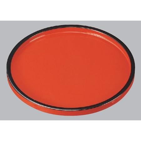 お盆 DX懐石丸盆 朱天黒 7寸 f8-85-1 : 料理道具のフクジネット - 通販