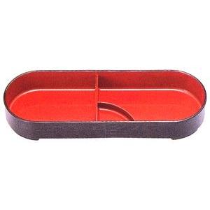 弁当箱 NEWヘギ目小判弁当 溜内朱 二段 松花堂 f8-712-4-5-6 : 料理