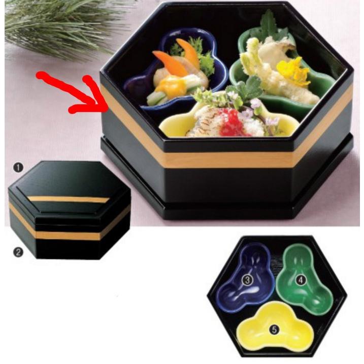 松花堂10箱セット 松花堂弁当箱 月 9つ仕切り箱 小鉢9個セット おしゃれ 業務用 和食器