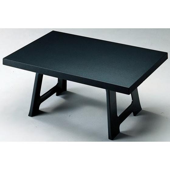 座卓 お膳 季楽膳 黒パール毘沙門天塗 樹脂製 f8-1148-1