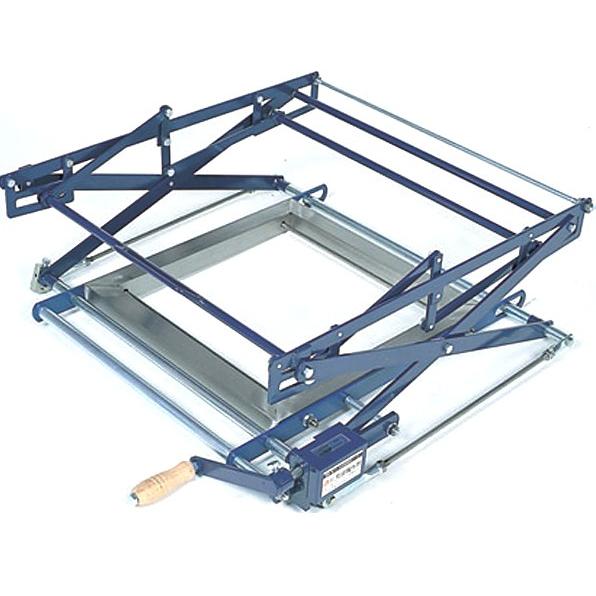 角セイロ昇降機 セロベーター大 尺4〜尺5用(セイロ内寸42〜45ｃｍ用）tss-4-5 鉄 ステン枠