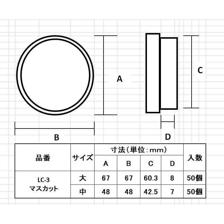 カラ−襖丸引き手　ＬＣ−3　　マスカット　釘付き｜fukujirusi｜02