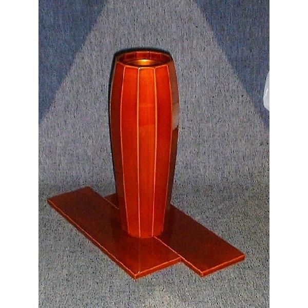 飛騨高山 春慶塗】ダイヤ花器 : 福寿漆器店 - 通販 - Yahoo!ショッピング