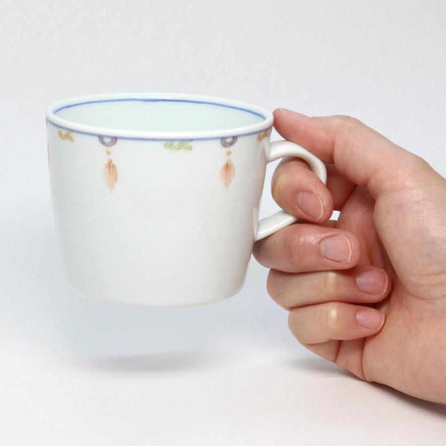 有田焼 マグカップ 色絵タッセル ティーマグカップ　【福珠窯（有田焼窯元）】 |  | 01