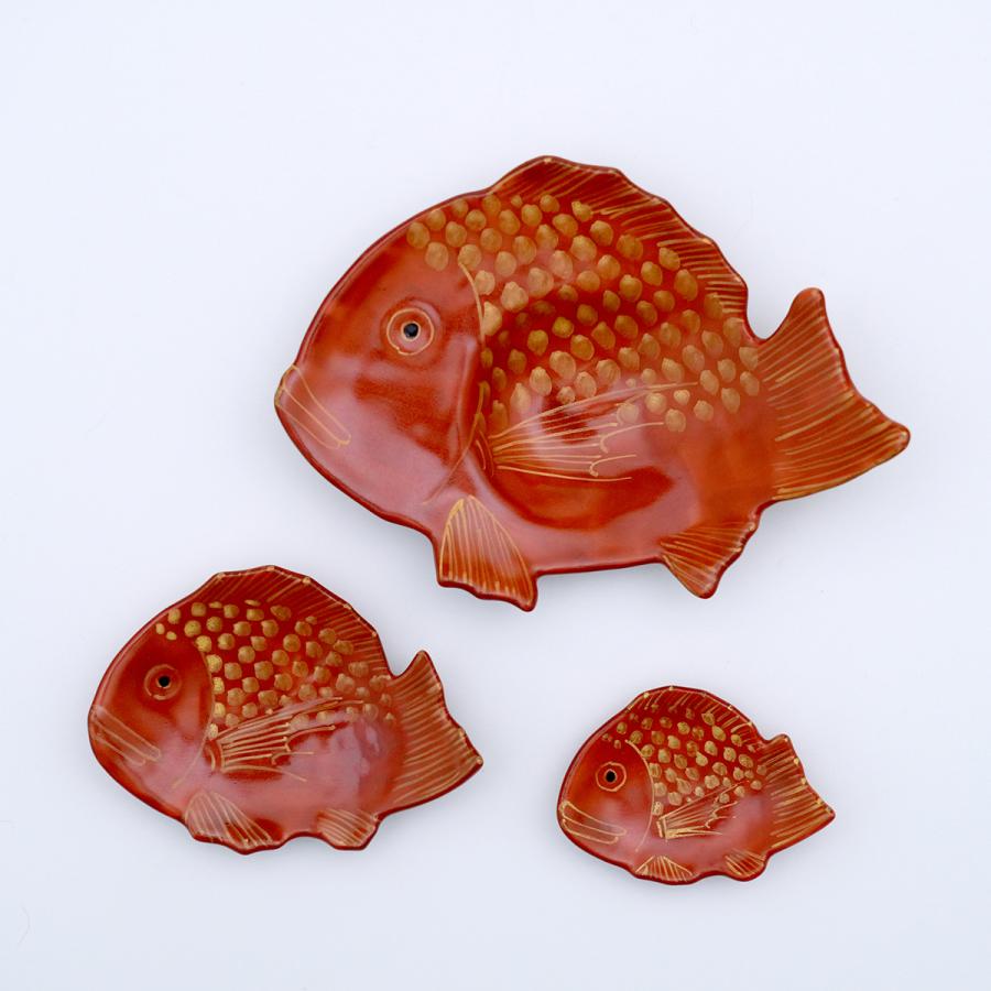 有田焼福珠窯金彩ばら絵24cm丸皿6枚組デニムブルー カバーオール