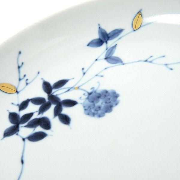 有田焼 取り皿 金彩ばら絵5.5寸丸皿 【福珠窯（有田焼窯元）】 : 福珠
