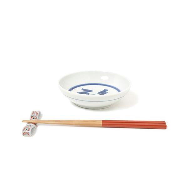有田焼 小皿 染付福字3.5寸丸小皿 【福珠窯（有田焼窯元）】 : 福珠窯