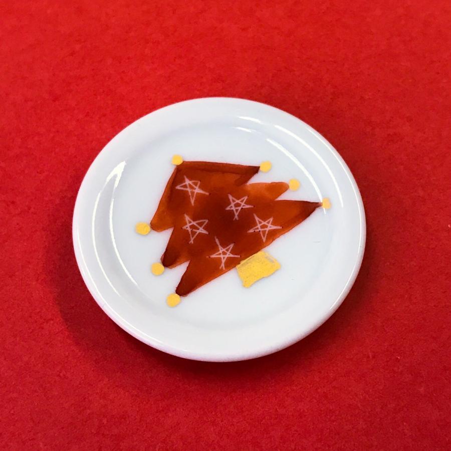 有田焼 豆皿 クリスマス豆皿4点セット【福珠窯（有田焼窯元