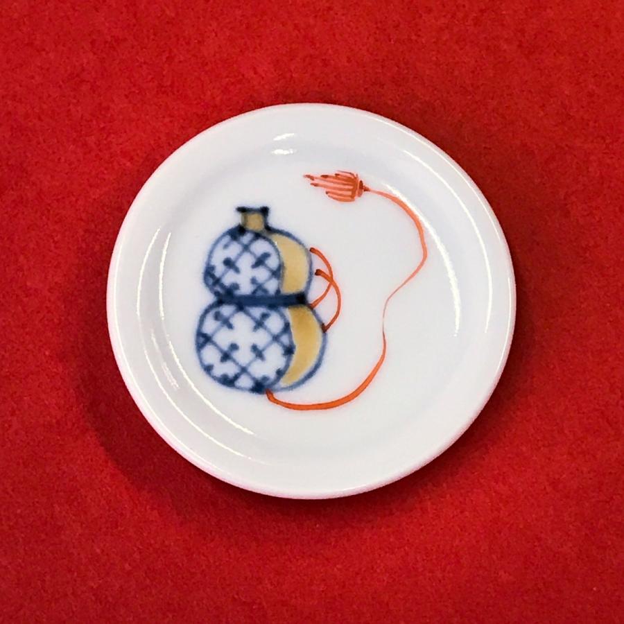 有田焼 豆皿 お正月などに吉祥柄豆皿4点セット【福珠窯（有田焼窯元