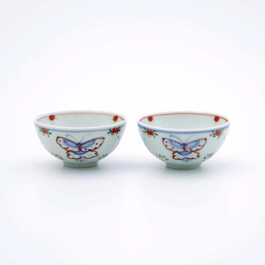 有田焼 茶器 天啓花蝶 茶器セット【福珠窯（有田焼窯元）】 : 福珠窯