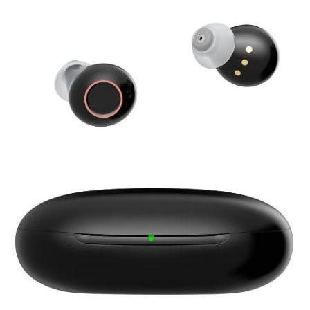 日健 耳あな式集音器NK−701黒 集音器 充電式 医療機器