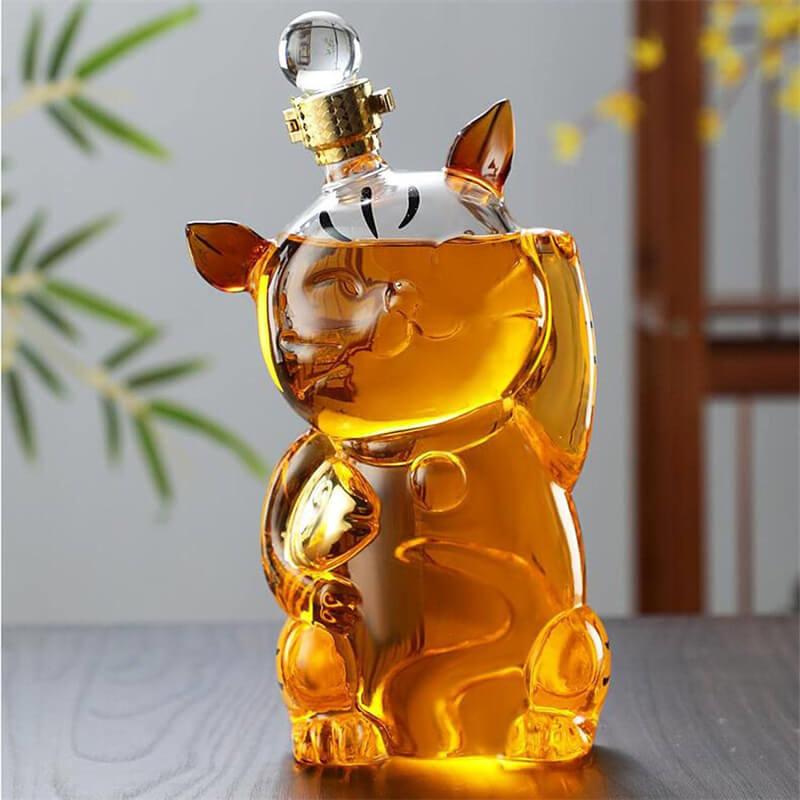 ウイスキーデキャンター ウイスキーデキャンタ ガラスキャット ウイスキーデキャンター ウイスキーデキャンタ ガラスキャット