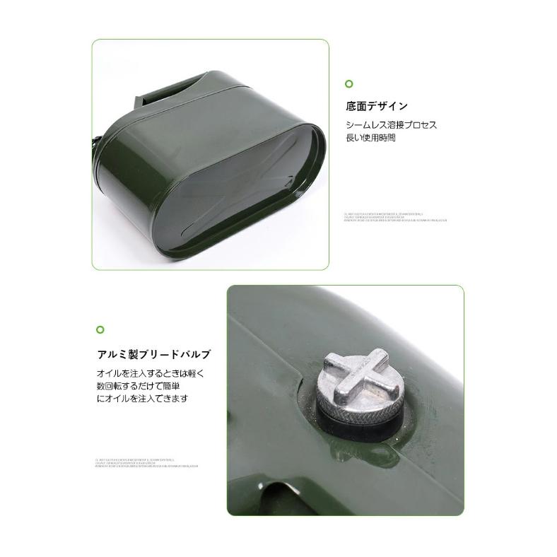 ガソリン携行缶 5L/10L/15L/20L/25Lステンレス 車用燃料 横型 ガソリン携行缶 5L/10L/15L/20L/25Lステンレス 車用燃料 横型
