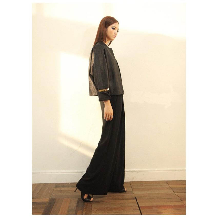 パンツドレス 結婚式パーティードレス オーバーオール マキシ