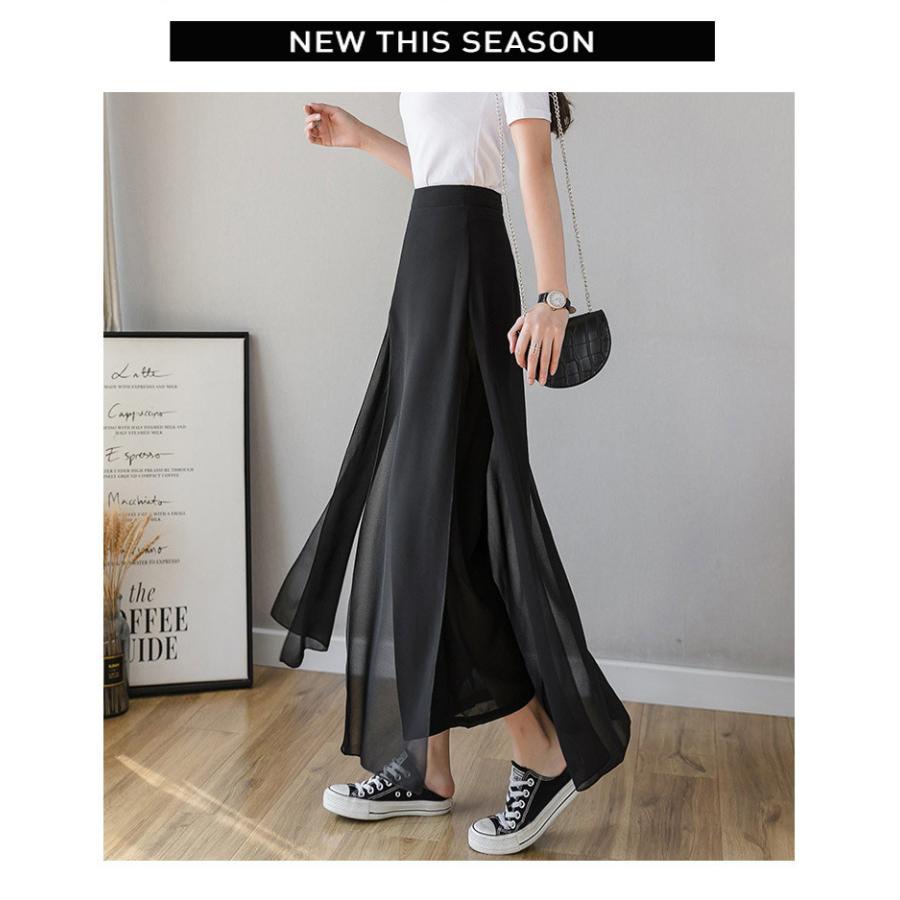 パンツ シフォンパンツ ワイドパンツ ガウチョパンツ レディース パンツ シフォンパンツ ワイドパンツ ガウチョパンツ レディース