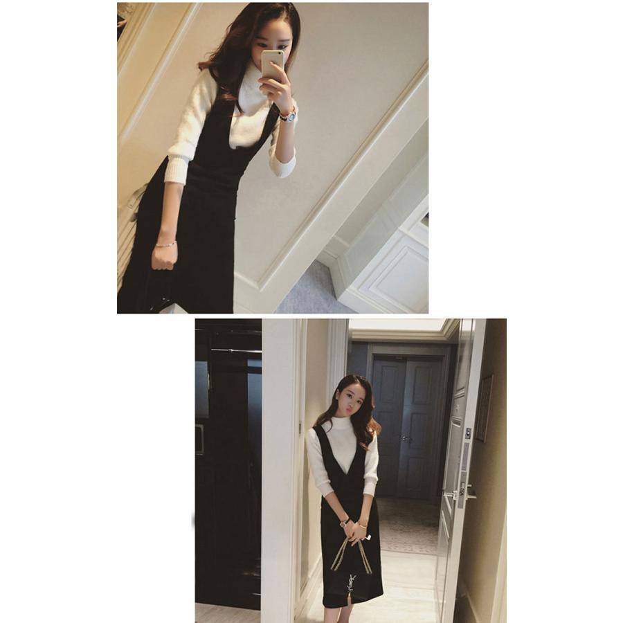 BEAMS GOLF サロペット ワンピース Vネック ジャンパースカート 黒 楽天市場】ジャンパースカート vネック スリット ワンピース 夏