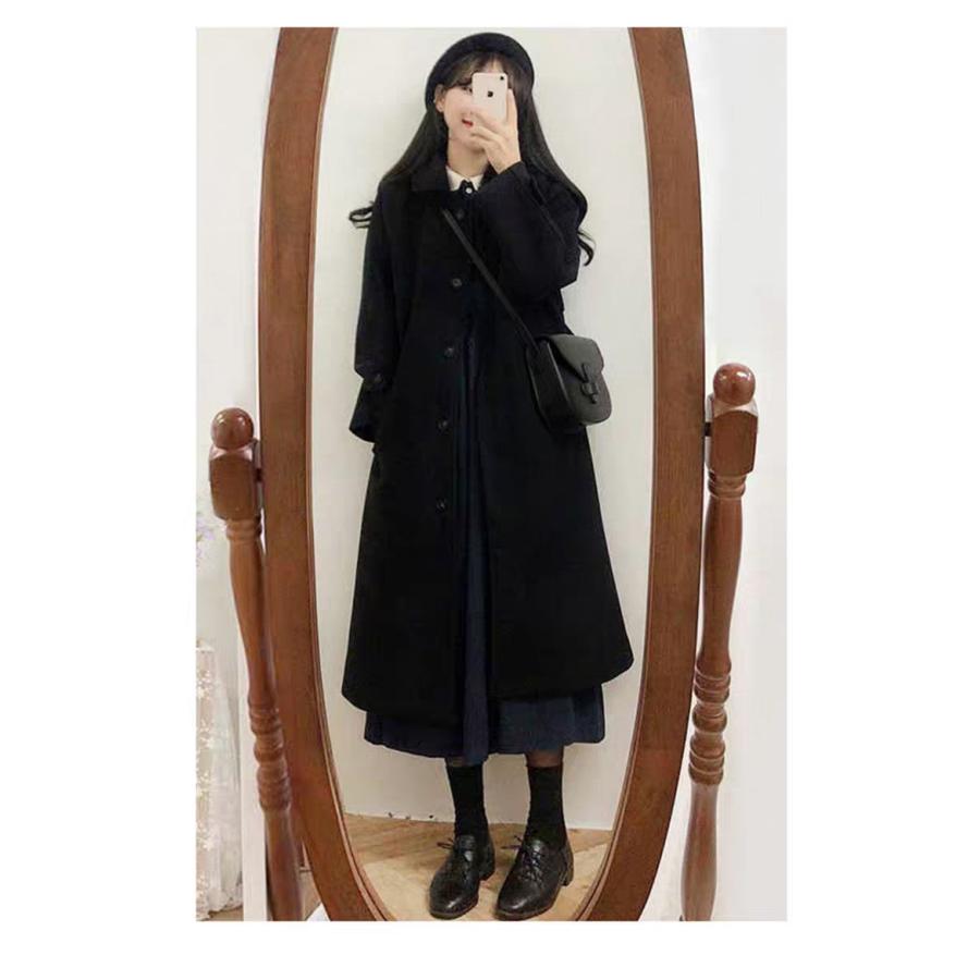 ラシャコート ラシャ 秋 冬 ロングコート コート レディース ロング丈 ミモレ丈 無地 長袖 アウター チュニック 折り襟 大きいサイズ シンプル カジュアル 30代 01tp2602 Hhy 福丸 通販 Yahoo ショッピング