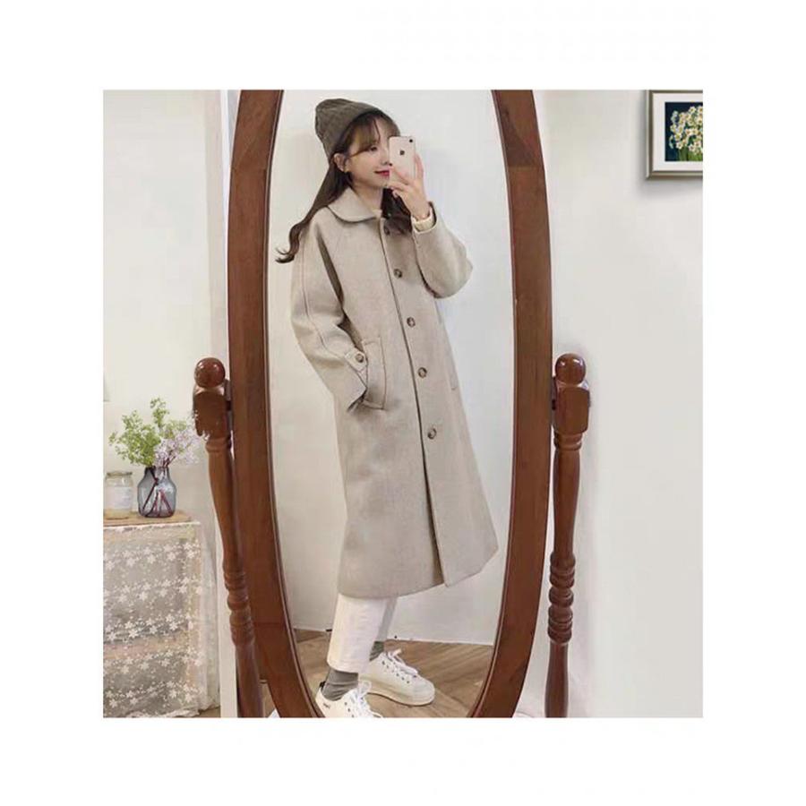 ラシャコート ラシャ 秋 冬 ロングコート コート レディース ロング丈 ミモレ丈 無地 長袖 アウター チュニック 折り襟 大きいサイズ シンプル カジュアル 30代 01tp2602 Hhy 福丸 通販 Yahoo ショッピング