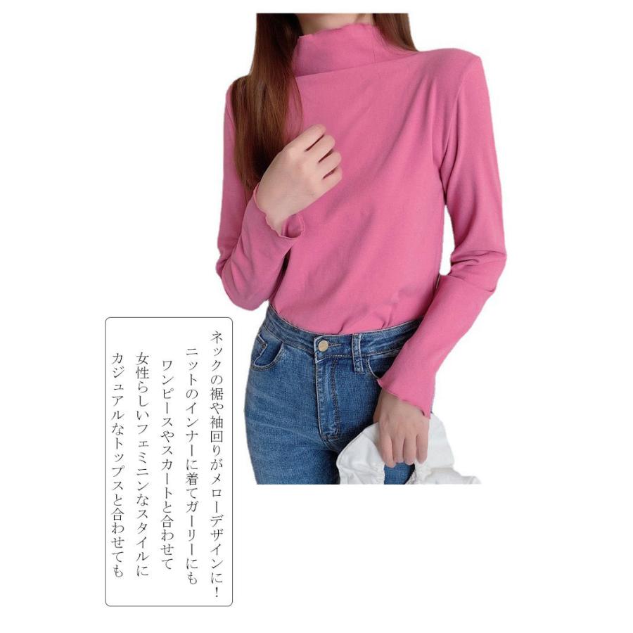 ハイネックTシャツ カットソー 秋冬 裏起毛 プチハイネック レディース トップス カットソー ハイネック 長袖 インナー コーデ 無地 カラバリー 秋冬 重ね WITuguClG3, トップス - bballgolf.com ハイネックTシャツ カットソー 秋冬 裏起毛 プチハイネック レディース トップス カットソー ハイネック 長袖 インナー コーデ 無地 カラバリー 秋冬 重ね WITuguClG3, トップス - bballgolf.com