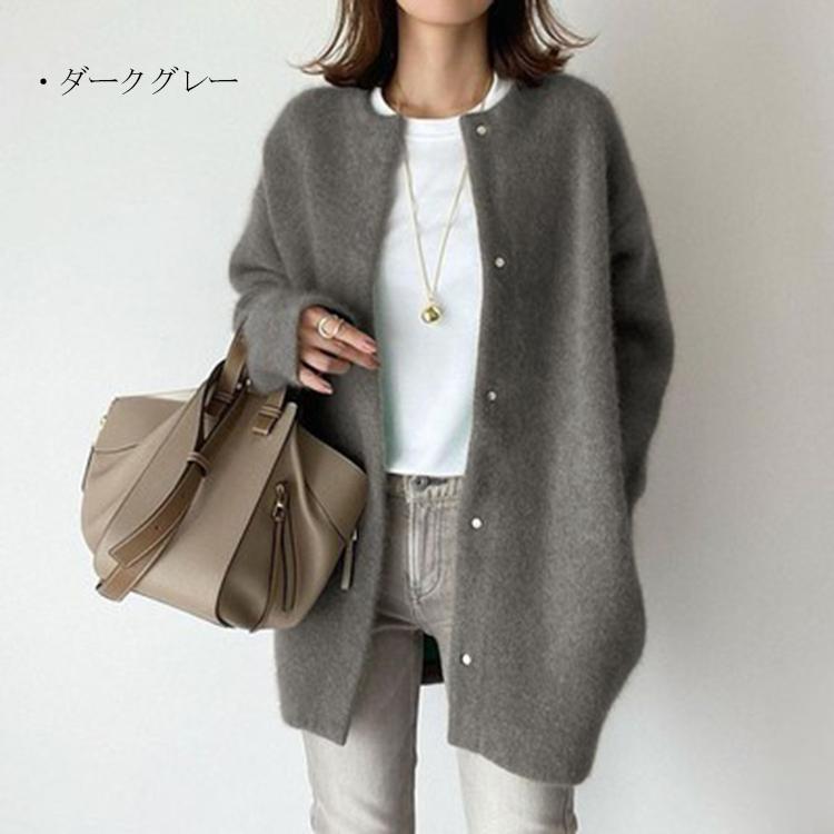 コート 秋冬 レディース ニット お尻隠れ アウター coat コート 秋冬 レディース ニット お尻隠れ アウター coat