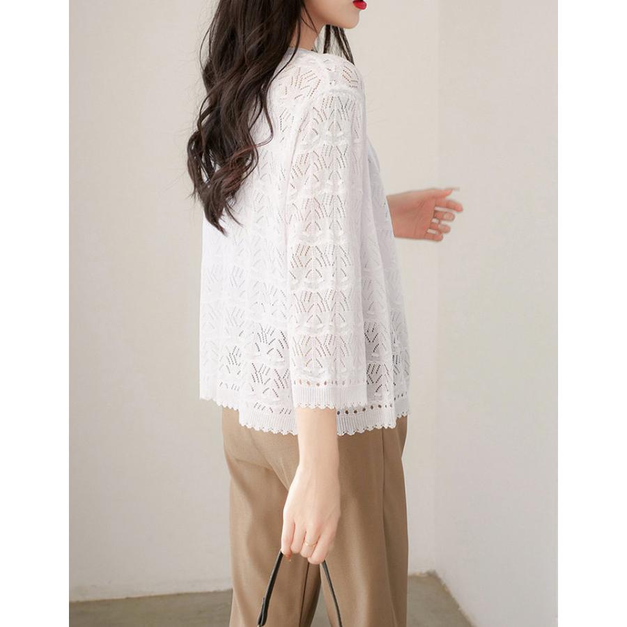 レース サマー カーディガン 夏 羽織もの 春夏 サマー