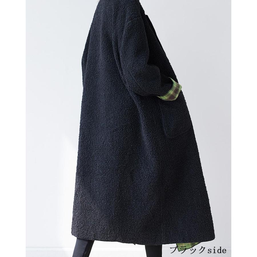 【希少美品】バーバリー　チェスターコート　ボアコート　ダークネイビー　Mサイズ 楽天市場】ダブルブレスト チェスターコート レディース ウール