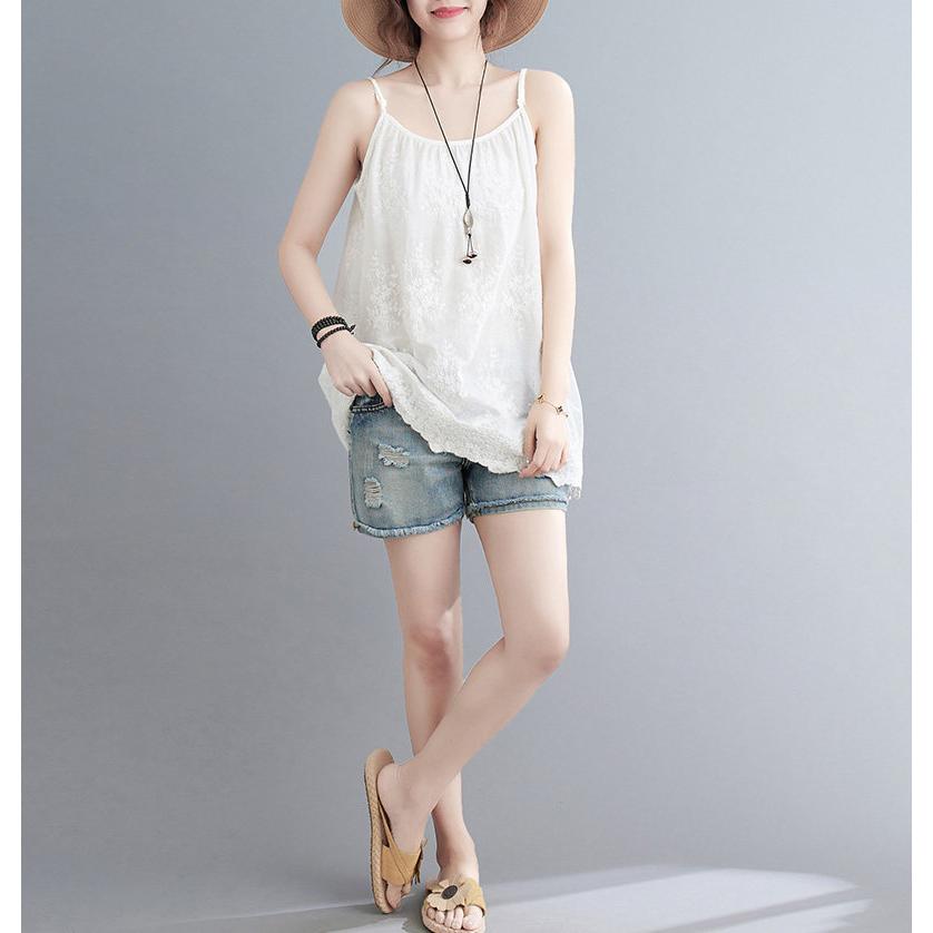 レースキャミソール キャミソール 綿 レース カップなし