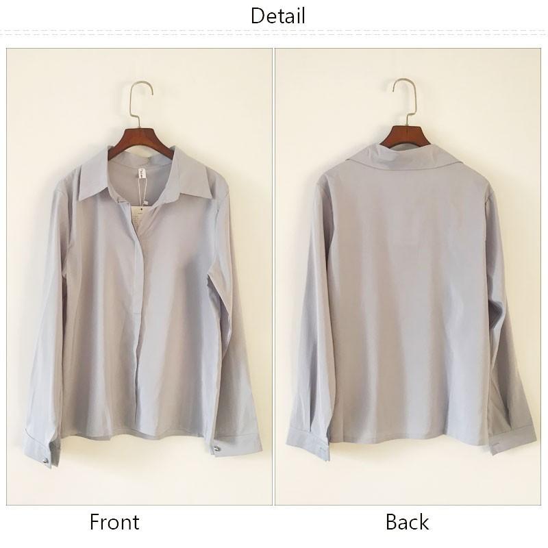 シャツ ブラウス レディース 長袖 トップス ワイシャツ