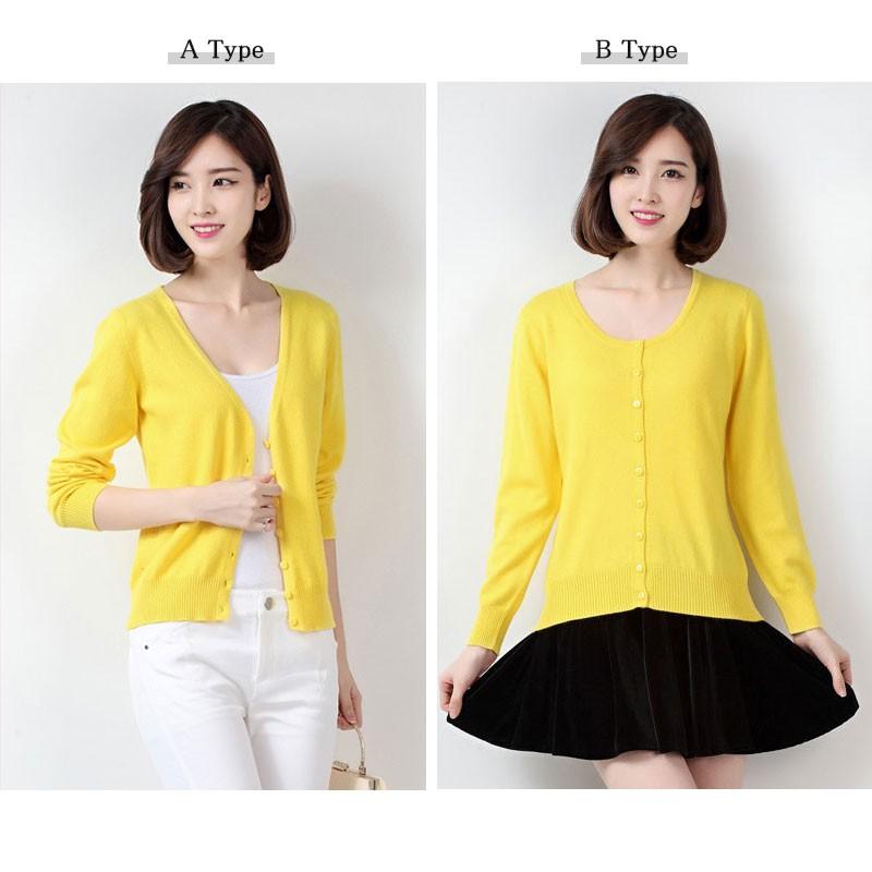 春物大特価⚡️NKNIT❤️長袖カーディガン／ショート丈／無地／黒／サイズ① カーディガン レディース ショート丈 ショート ニット