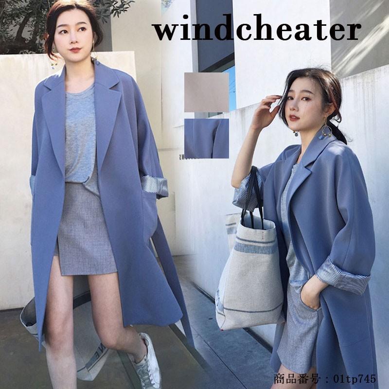 トレンチコート レディース スプリングコート アウター ロングコート 春 ゆったり 大きいサイズ 薄手 軽い オフィス 通勤 無地 オシャレ トレロ 01tp745 福丸 通販 Yahoo ショッピング