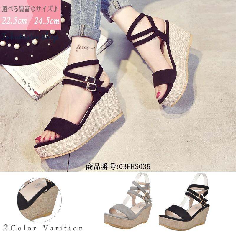 サンダル レディース 厚底靴 厚底サンダル フラット ウェツジソール 春 痛くない 夏 歩きやすい スエード リゾート ファッション シンプル系 03hhs035 福丸 通販 Yahoo ショッピング