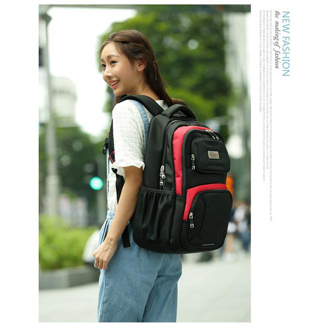 リュックサック レディース リュックサック メンズ バックバッグ 大容量 収納力抜群 出張 アウトドア 通学通勤 17インチパソコン収納 黒 人気 04sjb012 福丸 通販 Yahoo ショッピング