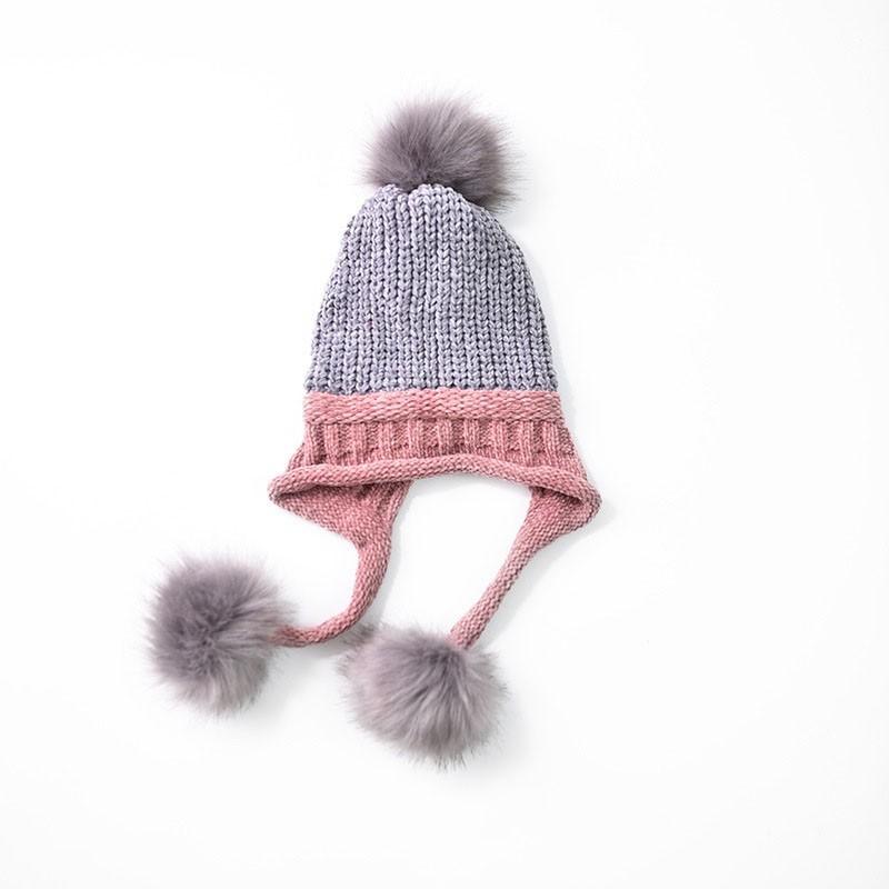 帽子 ニット レディース 秋冬 ニット帽 裏起毛 厚手 柔らか キャップ ポンポン付き ニットキャップ あったかい オシャレ アウトドア 防寒 冬 耳当て 05mz237 福丸 通販 Yahoo ショッピング