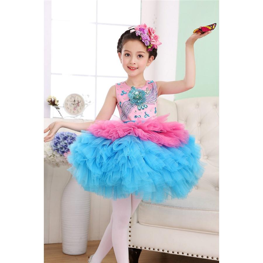 送料無料 当日発送可能 ダンス衣装 キッズワンピース スパンコールワンピース チュチュスカート キッズダンス衣装 女の子 ステージ衣装 スクール ガール イベント Materialworldblog Com