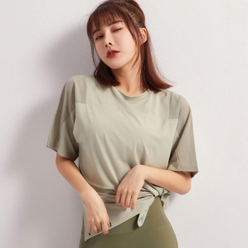 507円 22春夏新色 ヨガウェアおしゃれ トップス レディース 安い Tシャツ 半袖 無地